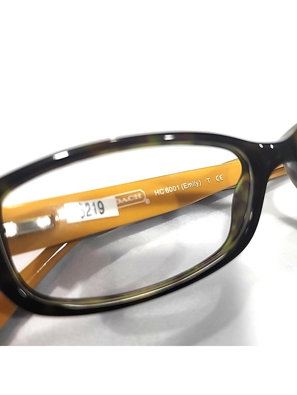 Coach HC6001 Emily 5055 Sm Tortoise Eyeglasses 50-15 135 New - Picture 7 of 7